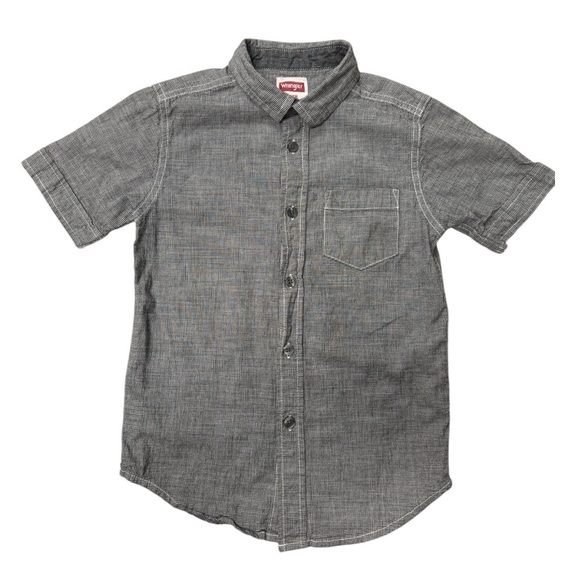 Boys Wrangler Button Down Shirt Size S 6/7 - Picture 1 of 3